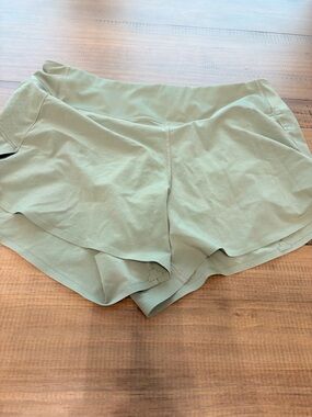 Athleta Light Sage Women's Athletic Running Shorts